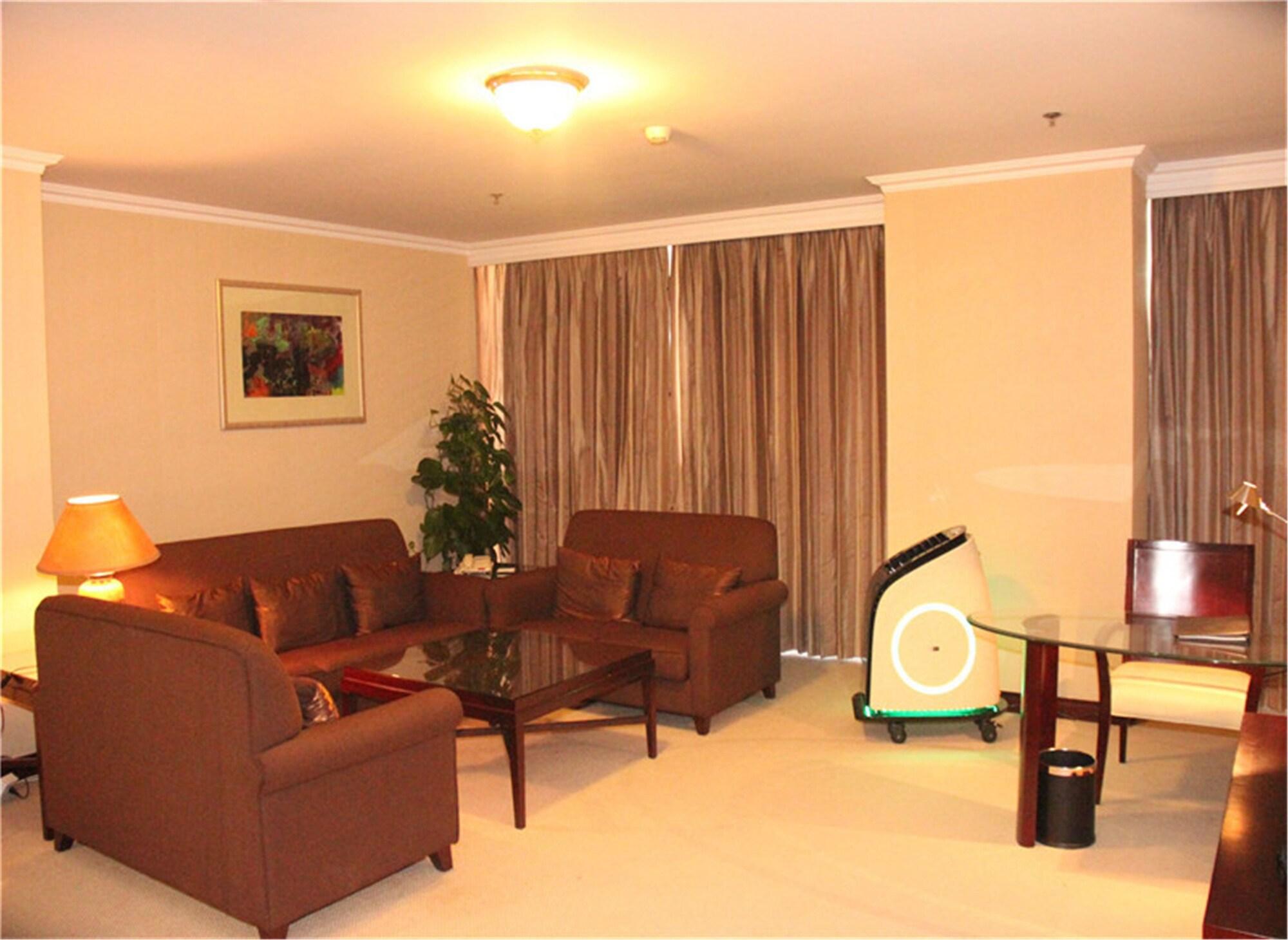 Jinjiang Fuyuan Hotel Daxing  Bagian luar foto