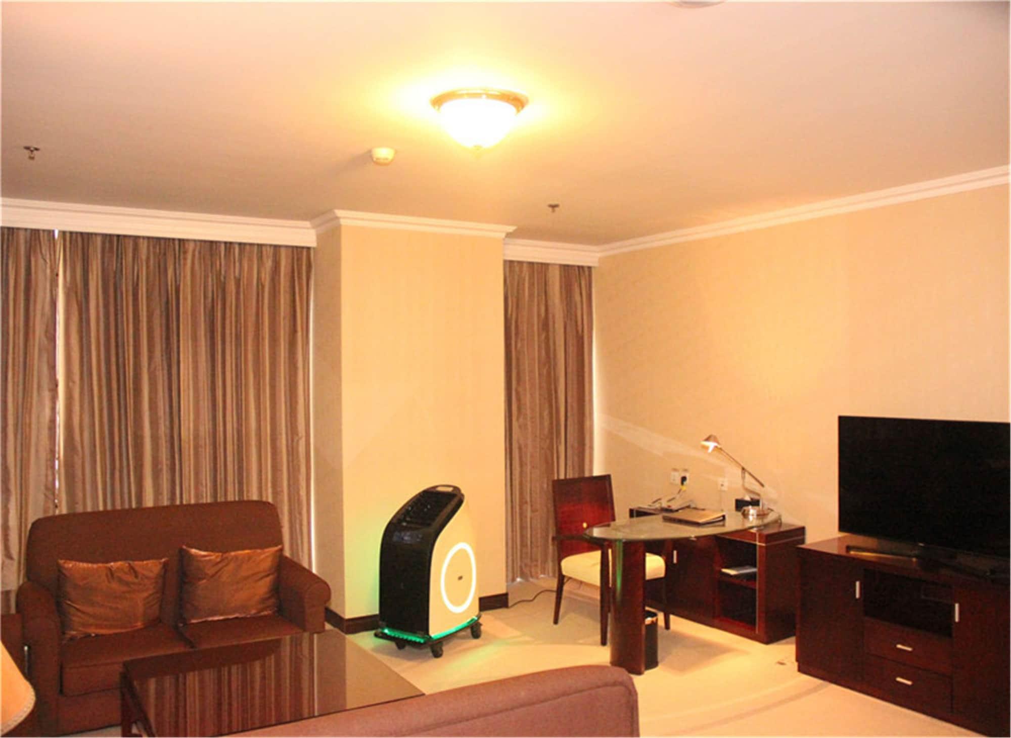 Jinjiang Fuyuan Hotel Daxing  Bagian luar foto